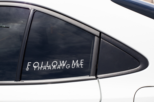 CAR WINDOW DECALS